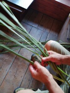 波折神社で茅の輪くぐり 2023。