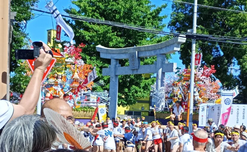 津屋崎祇園山笠奉納、無事終わりました―今年は感慨もひとしおです。