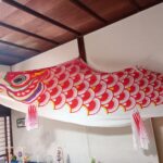 ゴールデンウィークはご近所で楽しむ―藍の家で「五月人形展」。