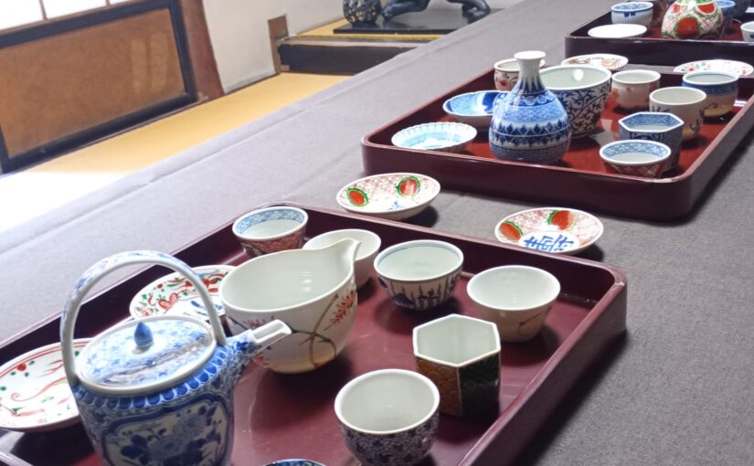 重文・豊村酒造さんで「藤吉憲典個展－酒の器、祝の器」