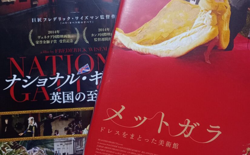 すごい教科書（DVD）を手に入れました！その２『メットガラ　ドレスをまとった美術館』